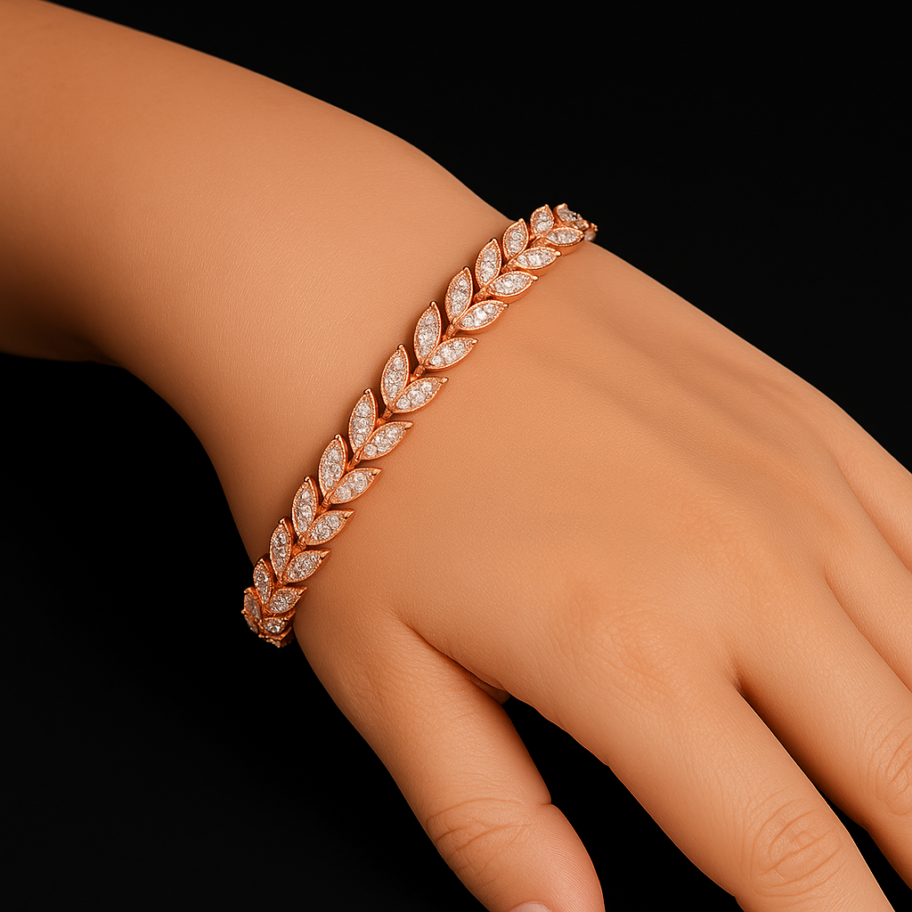 Allureis Leaf Bracelet